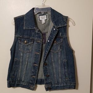 Denim Vest- I Love H81